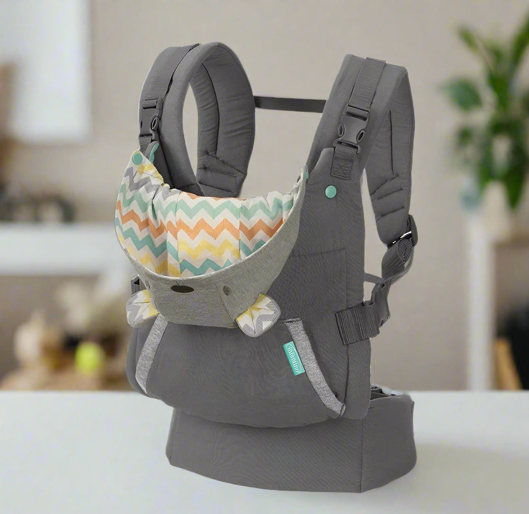 Porte Bébé Naissance | Gris - Confort pour Nouveau-né et Tout-Petit