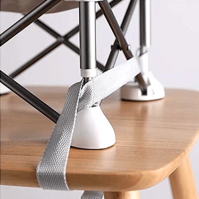 Chaise Pliante - BabyBoosterSeat™ - Gris - Mon Accessoire Bébé