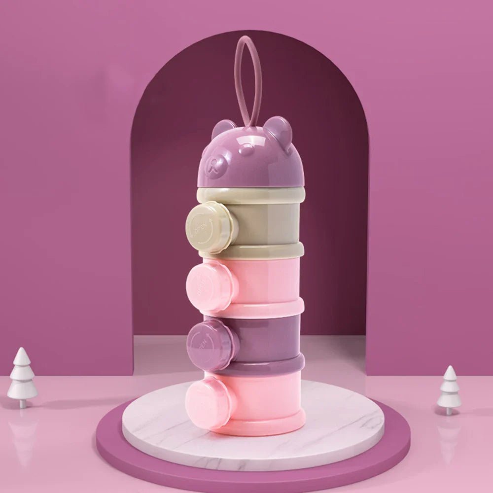 Doseur de Lait - BabyPowderBox™ - Pourpre - Mon Accessoire Bébé