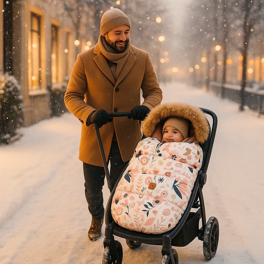 chanceliere bebe chanceliere chaude pour hiver rose imperméable