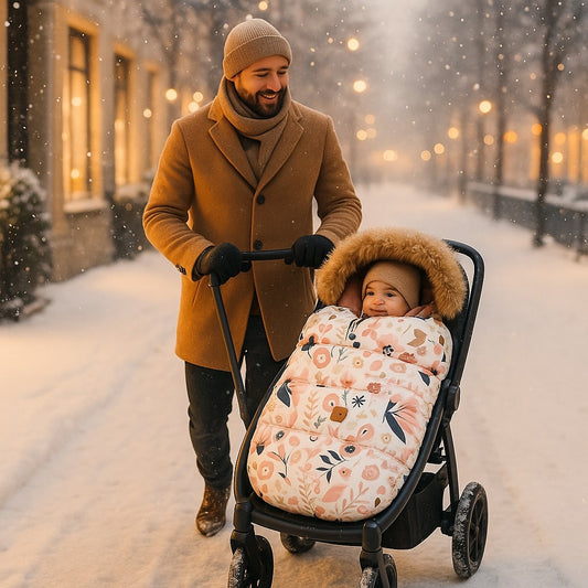 chanceliere bebe chanceliere chaude pour hiver rose imperméable