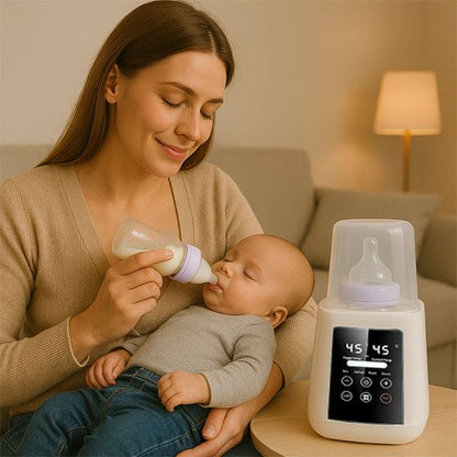 chauffe biberon nomade rapide et pratique ouverture large