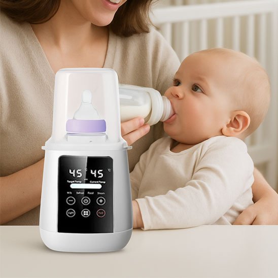 chauffe biberon nomade rapide et pratique panier amovible
