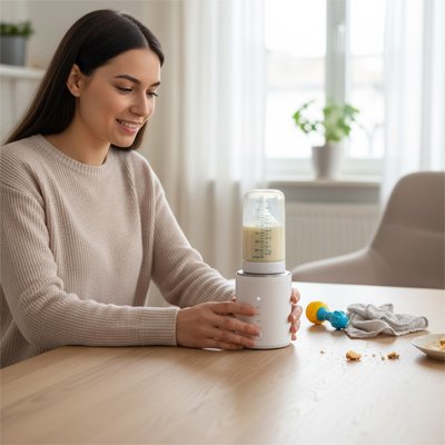 chauffe biberon ultra-rapide utilisation simple