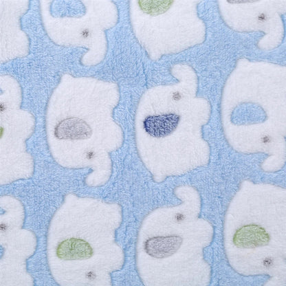couverture bébé dessin animé éléphant sécuritaire