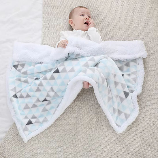 couverture bébé douce pour poussette protection soleil