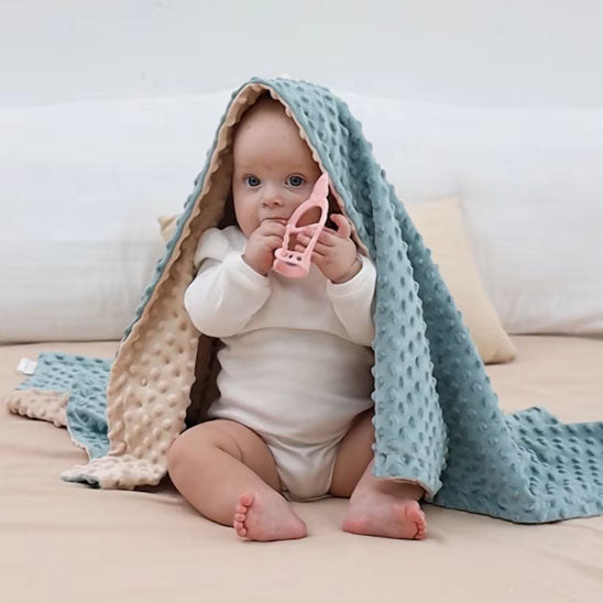 couverture bebe lavable et épaisse pour berceau