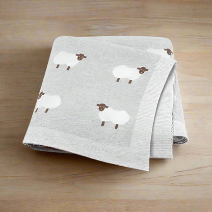 couverture bebe tricotee pour nouveau-né couette câline