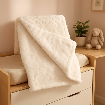 couverture bébé ultra douce polyester