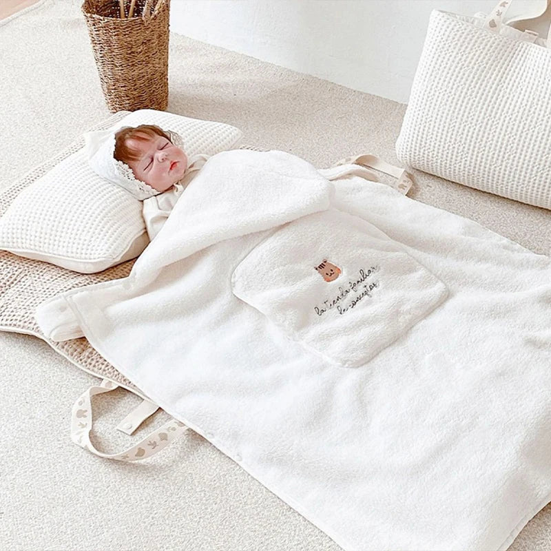 couverture de portage sieste pour nourrissions 