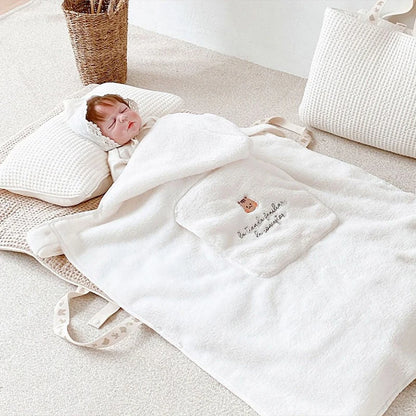 couverture de portage sieste pour nourrissions 