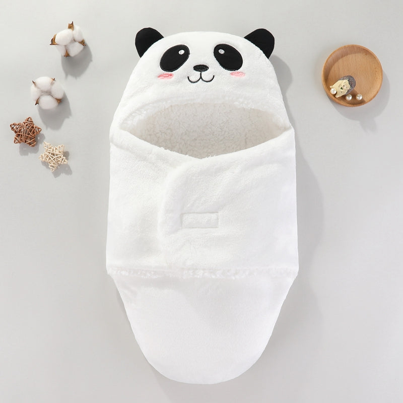 couverture emmaillotage bébé confortable blanc