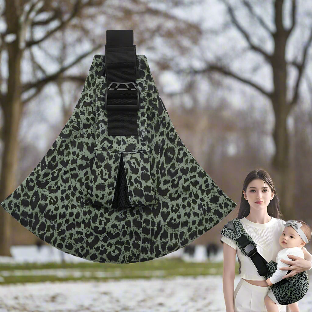 echarpe de portage babys olive adaptation facile