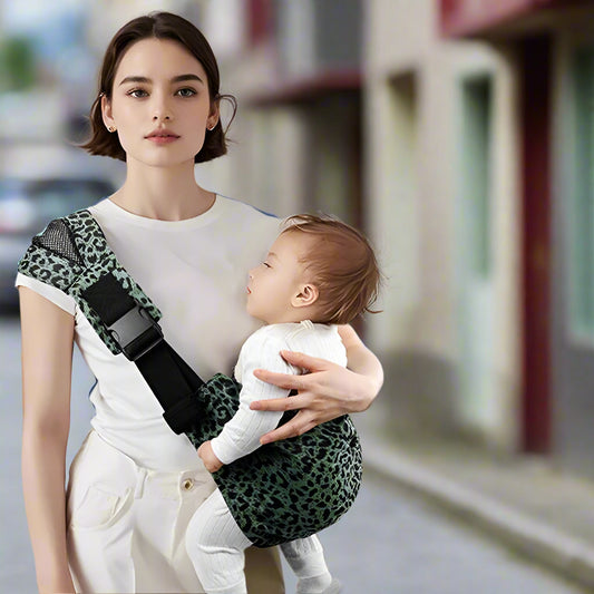 echarpe de portage babys olive répartition optimale