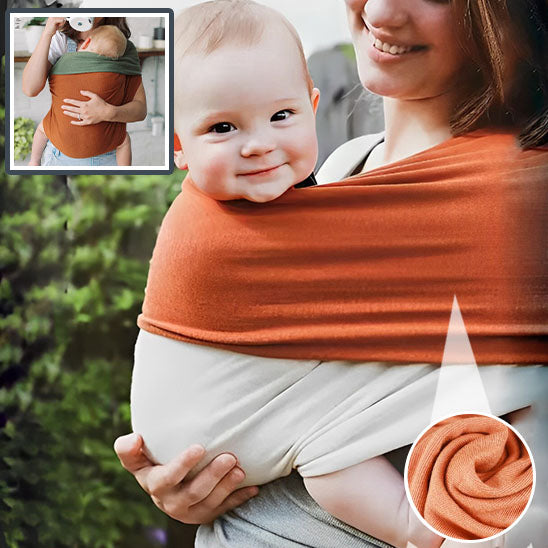 echarpe de portage bebe beige multifonction amour bebe maman