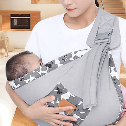 écharpe de portage bébé en tissu maillé electrolux  grande poche