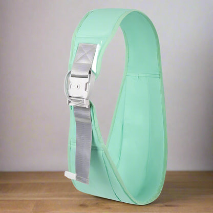 echarpe de portage léger respirant  sangle réglable vert