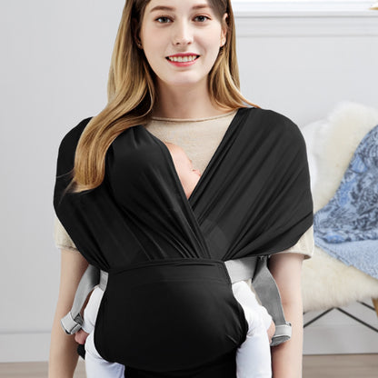 echarpe de portage sangle ergonomique pour nouveau-né en tissu respirant
