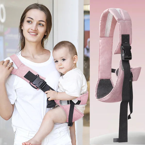 echarpe portage ceinture universelle installation rapide rose
