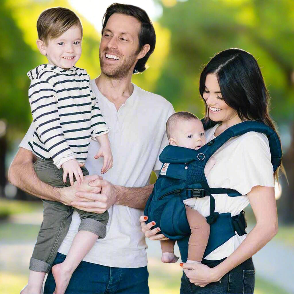 porte bébé breathbabybag bleu marine pour des aventures confortablesmarine 