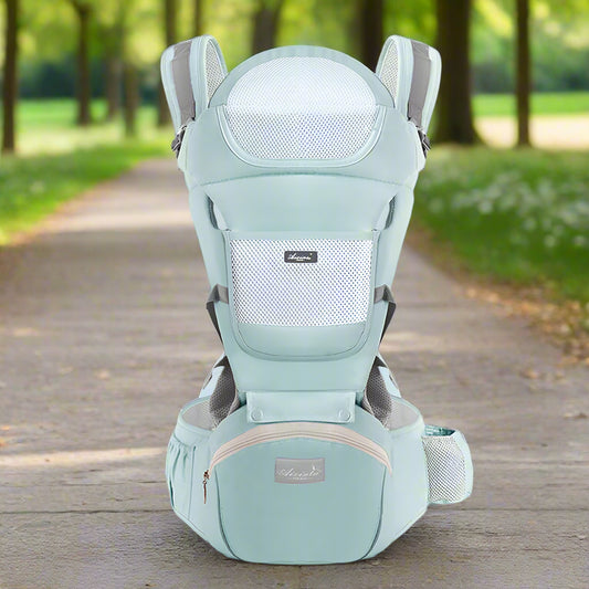 porte bebe  ergonomique en tissu leger