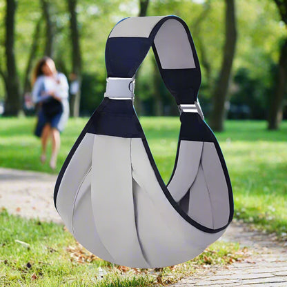porte bebe multifonctionnel gris