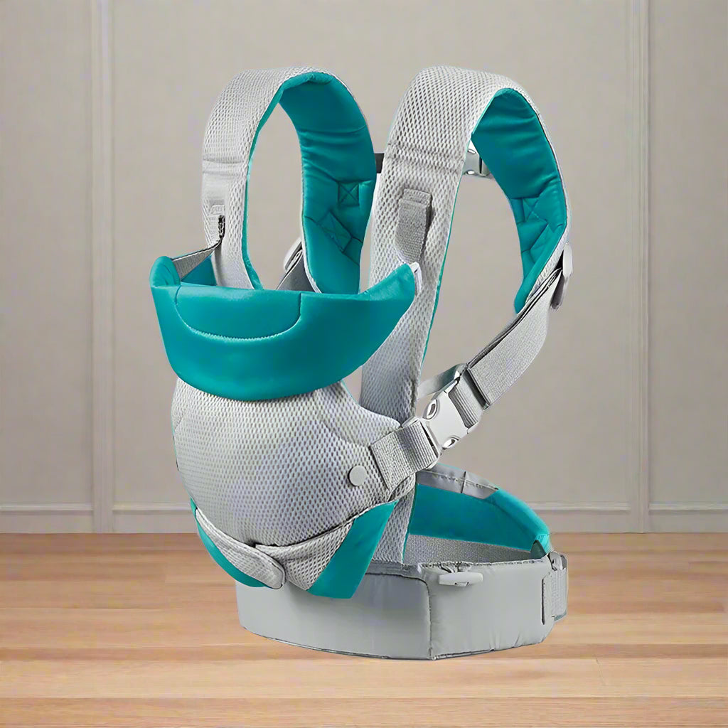 porte bebe multifonctonnel quatre en un résistant gris clair