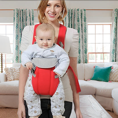 porte bébé physiologique rouge-confortable