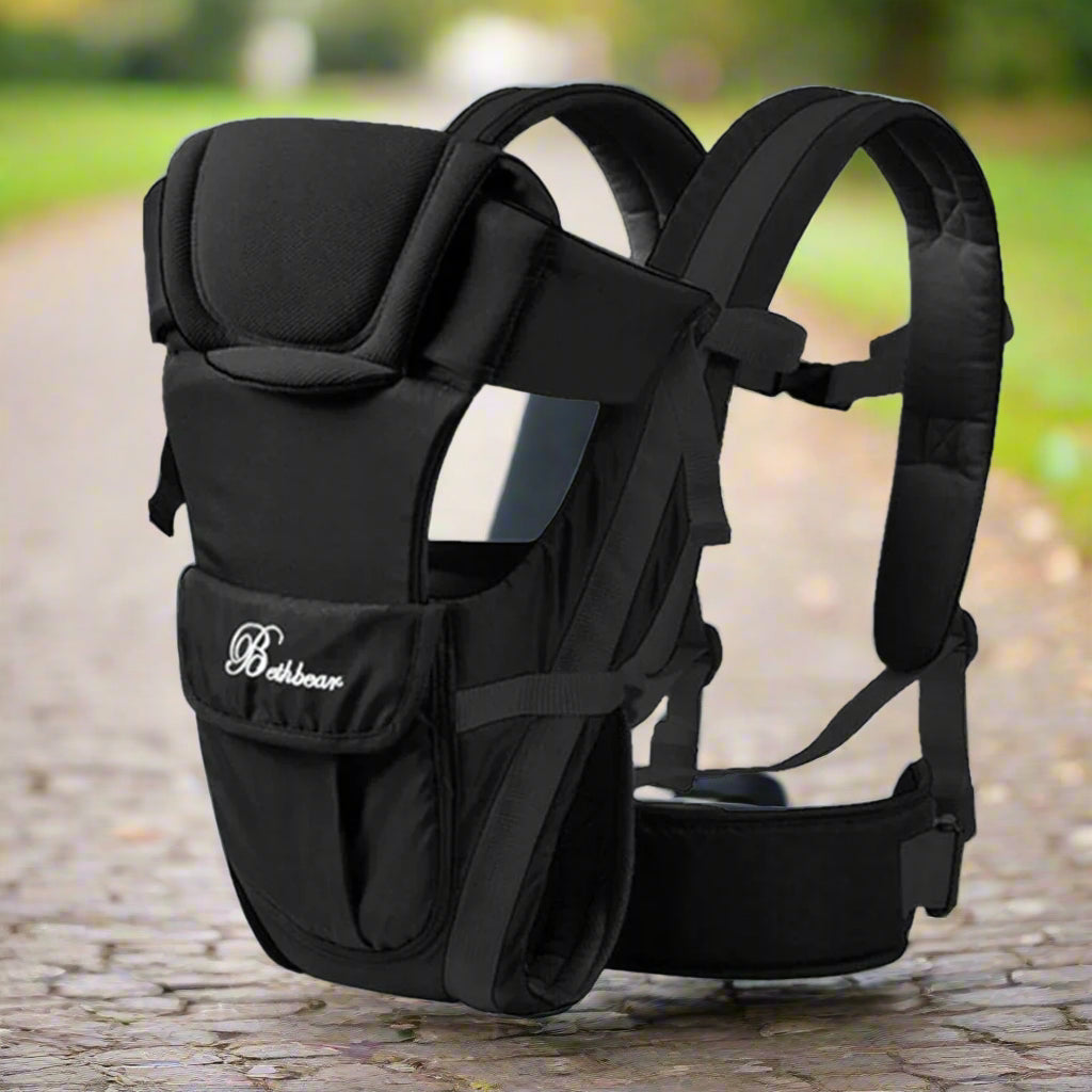 porte bebe quatre en un noir résistant 
