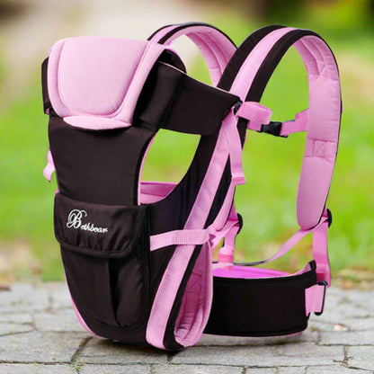 porte bebe quatre en un rose