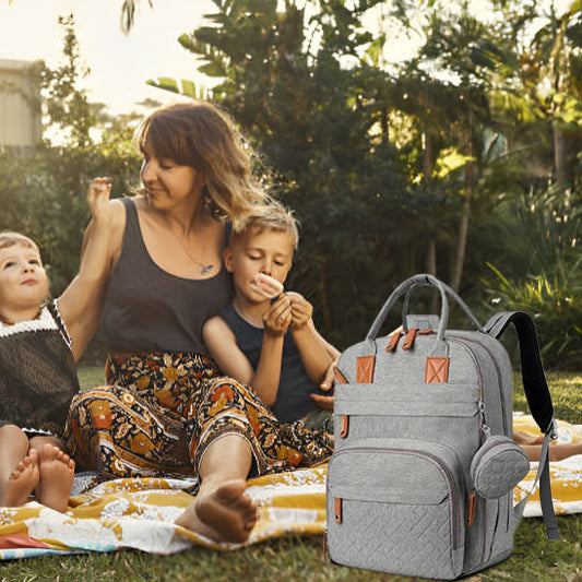 sac à langer matbabys gris
