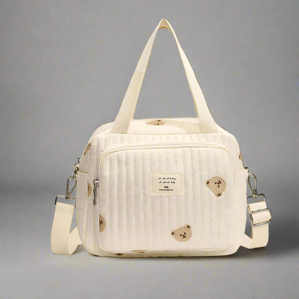 sac al anger motif brodé ours