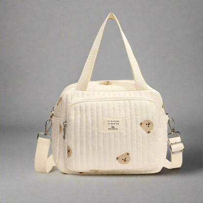 sac al anger motif brodé ours